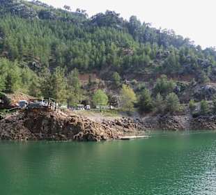 Bootsanlegestelle Green Canyon-Ausflug