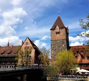 Über die Brücke ist Insel Schütt