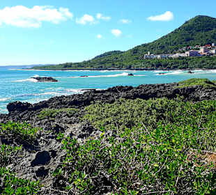 Wandern Kenting NP Chuanfan Rock (Segelfelsen)
