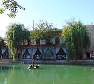 Labi Hauz Wasserreservoir in Buchara
