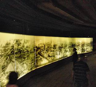 Aufnahme wie es um den Gasometer herum aussah