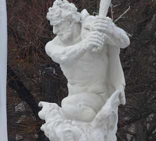 Parkanlage vor dem Schloss Karlsruhe