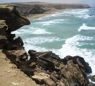 Steilküste bei La Pared