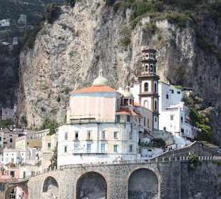 Wunderschöne Amalfi Küste