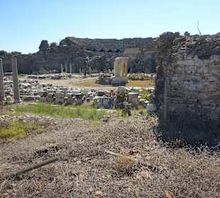 Ausgrabungen vor Side