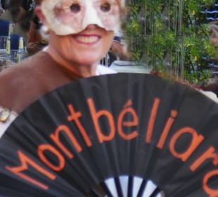 Eine Dame aus Frankreich Montbeliard