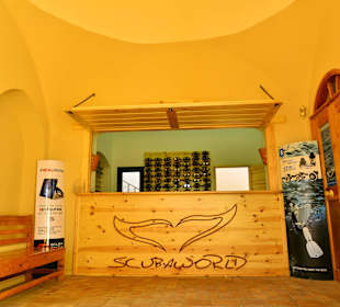 ScubaWorld Divers Counter Equipment