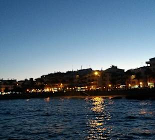 Cala Millor am Abend