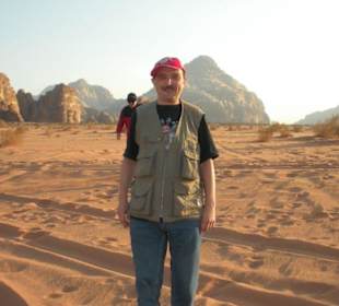 Maik im Wadi Rum