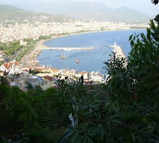 Blick auf Alanya