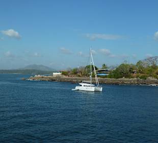 Auf dem Panama Kanal
