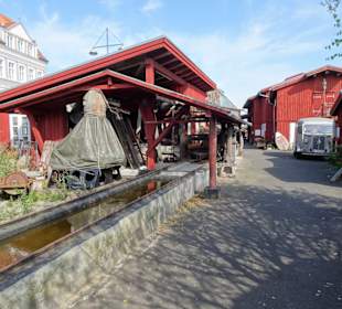 Rundgang über das Gelände der Museumswerft