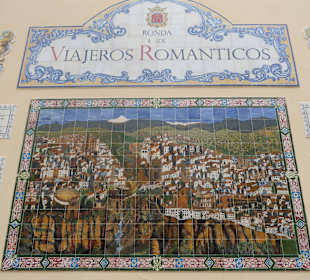 Kachelbild der ehemaligen Altstadt