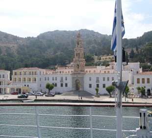 Das Kloster Panormitis auf der Insel Symi