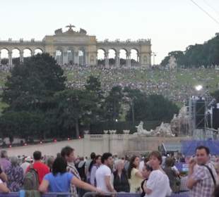 2 Stunden vor Konzertbeginn