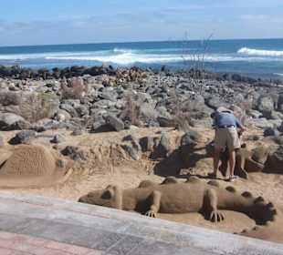 Sandkünstler Björn