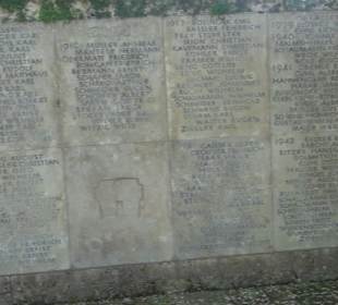 Gefallenendenkmal am Friedhof Holzhausen