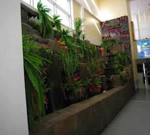 Výzdoba na letišti