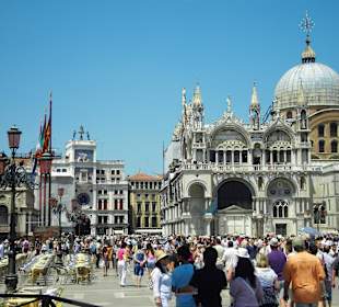 Ausflug nach Venedig: Markusdom und Platz