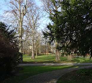 Schlossgarten bei der Karlsburg/ beim Schloss