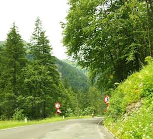 Juli Abfahrt bei Königswetter