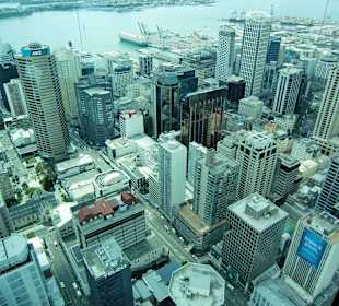 Blick Richtung Hafen