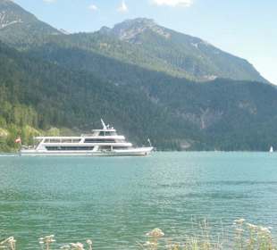 Ausflug mit dem Schiff auf dem Achensee