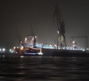 Schiff im Trockendock