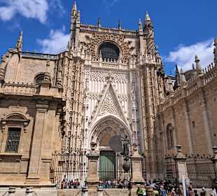 Plaza del Triunfo in Sevilla