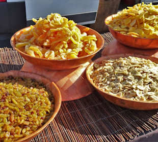 Impressionen vom Wochenmarkt Saint-Cyprien-Plage