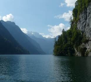 Im Elektroboot über den schönen Königssee gleiten