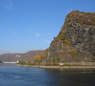 Blick auf den Felsen