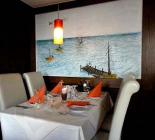 Blick in die Gasträume des Restaurants