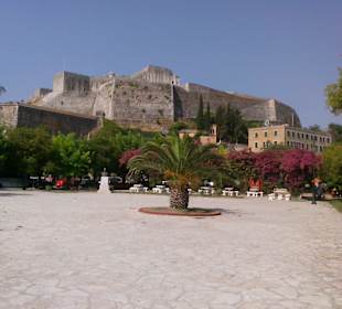 Korfu-Stadt neue Festung