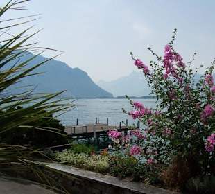 Die Uferpromenade am Genfer See