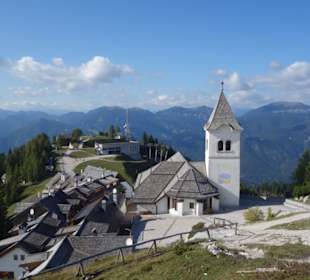 Aussicht vom Gipfelkreuz