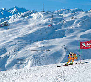 Skirennen in St. Anton