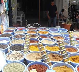 Gewürze auf dem Markt