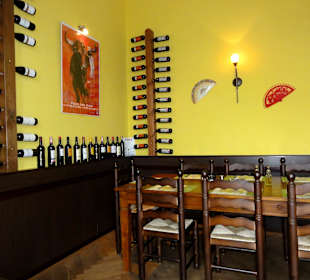 Blick in die Gasträume des De Luna