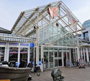 Außenansicht der Markthalle Aurich