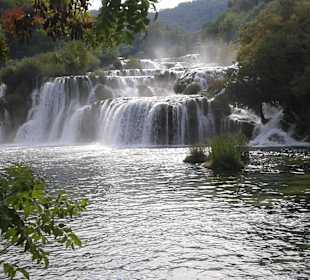 Skradinski Buk mit 17 Stufen