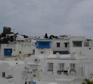 Blick von einer Terrasse