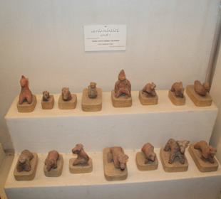 Ausstellungsstücke im Lahore Museum