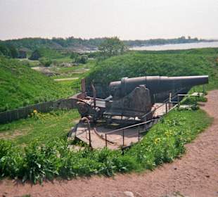 Kanone auf der Festungsinsel