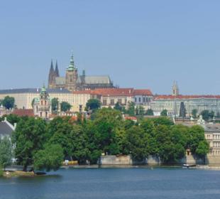 Blick auf die Prager Burg