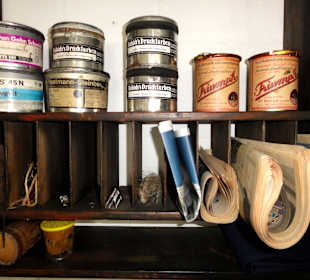 Rundgang durch die Druckerei des Handwerksmuseums