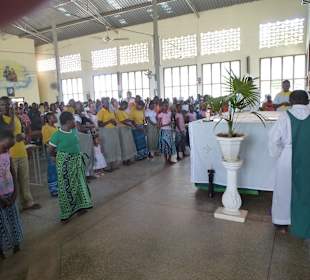 In der Kirche von Ukunda