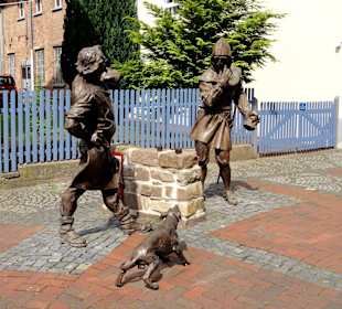 Skulptur in der Innenstadt