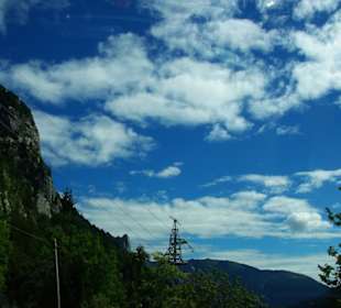 Blick auf die Bergwelten