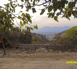 Ausblick vom "Geisterdorf"